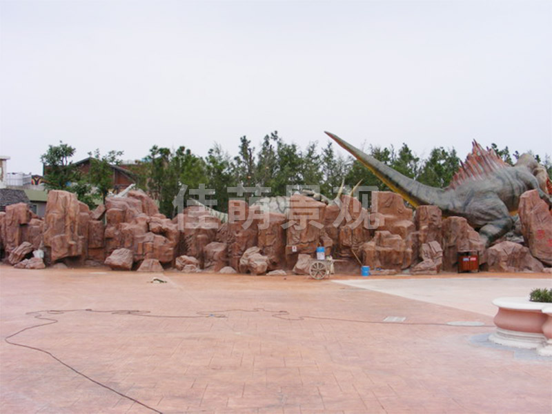 安徽芜湖方特欢乐世界制作恐龙园工程