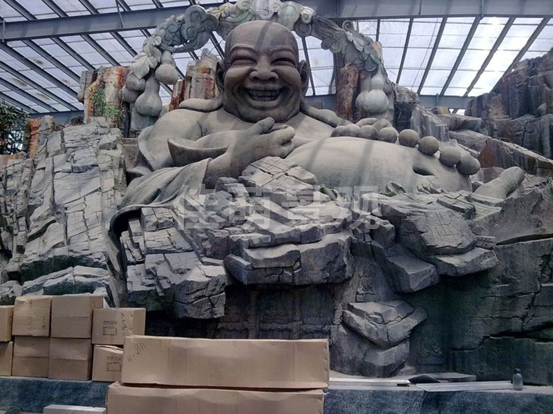 淮安生态酒店假山与雕塑制作工程