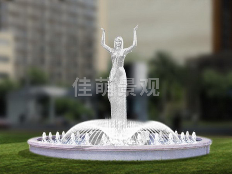 南京汽车专卖店喷泉工程