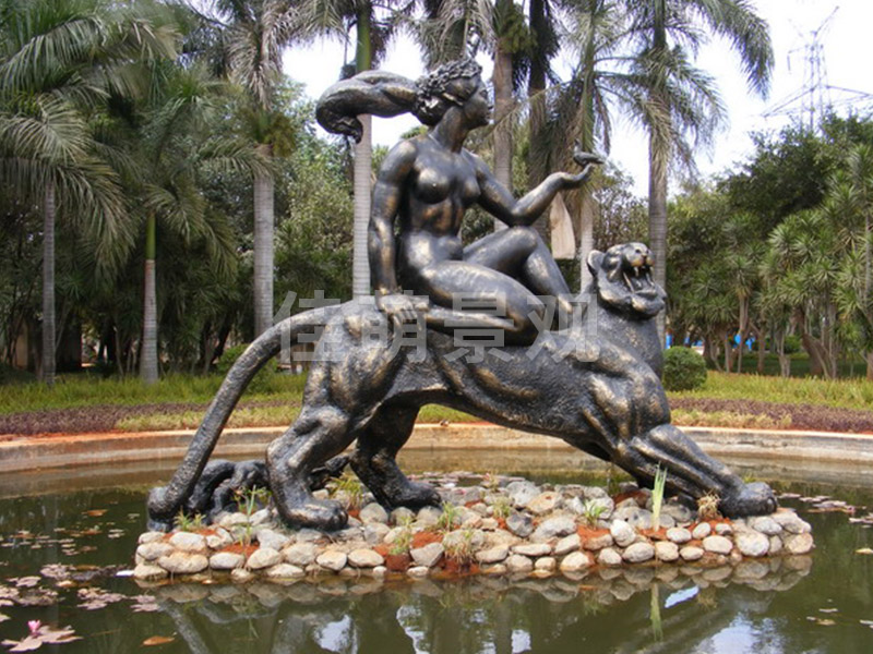云南开远泸江公园雕塑工程